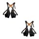 thumbnail image 2 of Cateissary Bolsa Antirrobo para Hombro Resistente y Duradera Cómoda y Práctica Negro 2Conjunto, 2 of 6