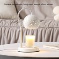 thumbnail image 3 of Candle Warmer with Timer and Dimmer, 3 Timing Adjustable Brightness Electric Candle Lamp Warmer House Warming Present  for Bedroom, 3 of 7