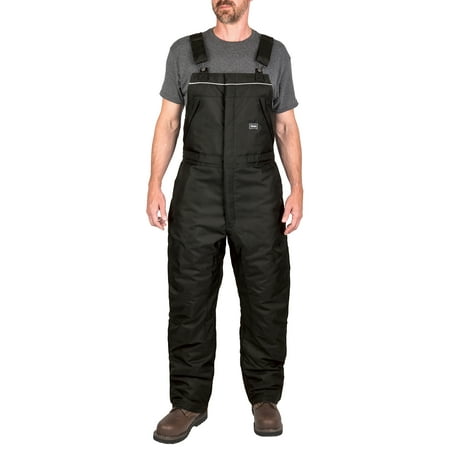 Men's Enduro Zone Poly Duck Insulated Bib (Best Cold Weather Work Bibs)