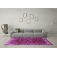 thumbnail image 3 of Ahgly Company Indoor Rectangle Persian Purple Traditional Area Rugs, 2' x 5', 3 of 4