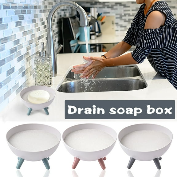 CVLNCYCLING Clearance Shower Caddy Hanging,Soap Dish Holder,Cute Hemispherical Sponge Soap Bathroom Soap Dish Soap Soap Dish