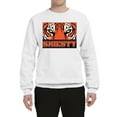 thumbnail image 2 of Wild Bobby Cincinnati Football Joe Sheisty Sports Unisex Crewneck Graphic Sweatshirt, White, Medium, 2 of 5