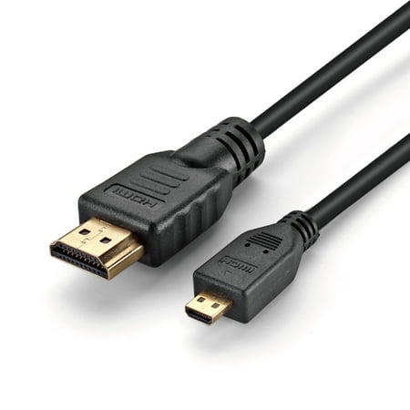 TNP Micro HDMI (Type D) to HDMI (Type A) Cable (10 Feet) Brand product Compatible with LG Replacement for High Speed Video Audio AV HDMI D to dapter HDTV Cord Supports 3D & 4K Resolution with