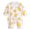 Yellow, variant on Enyan Baby Boy One Piece Clothes Fall Winter Outfit Long Sleeve Fun Cartoon Romper Newborn Infant Bodysuit(Size 3-6 Months)
