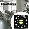 thumbnail image 3 of Gieenan 92x92x25mm 92mm 12V Cooling Fan 1.04A for Industrial Use and High End Computings, 3 of 8