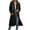 Black, variant on Womens Long Cardigans Full Zip Fleece Jackets Tunic Drawstring Hood Coats Casual Fall Winter Stylish Clothes with Pockets (L, Army Green)
