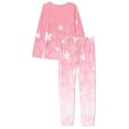 thumbnail image 5 of SCRAWLGOD Cherry Blossom Pajamas for Women Set 2 Piece Lounge Set Women Fall Clothing Size 4XL Crewneck Ladies Jogger Pjs Set Comfy Women Sleepwear Set, 5 of 6