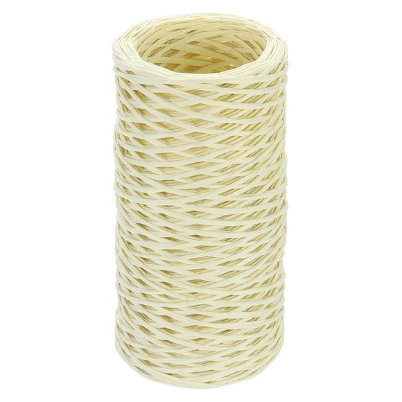 Uxcell 55 Yardas Cuerda de Alambre Floral, 1mm, Alambre Rústico para Proyectos de Bricolaje, Hacer Ramos, Envoltura de Regalos, Decoración de Bodas