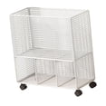 thumbnail image 1 of Lipstore Yoga Mat Storage Rack Exercise Equipment Gym Rack Organizer Iron Weight Rack White, 1 of 8