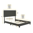thumbnail image 4 of Boyd Sleep MIL896DB Mateo Linen Upholstered Platform Bed, 4 of 5