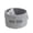 Gray, variant on Linen Fabric Storage Basket with Handles Print Waterproof Liner Pet Toy Storage Large Round Multifunctional Organizer for Pet Toys Blankets Home Clothes Supplies,Dark Gray