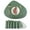 Green + light grey, variant on Nvzi Dinner Mat, 4 Pcs Small Placemats Leather 16.73*13.39in Small Placemats for Small Table, Dining Table Protectors, Stylish Table Deco ,Black + Red