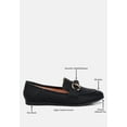 thumbnail image 7 of Asher Horsebit Embellished Loafers In Black, 7 of 7
