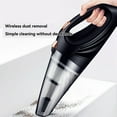 thumbnail image 2 of Cordless Rechargeable Car Household Vacuum Cleaner High Power Vacuum Cleaner Portable Handheld Vacuum Cleaner White, 2 of 6