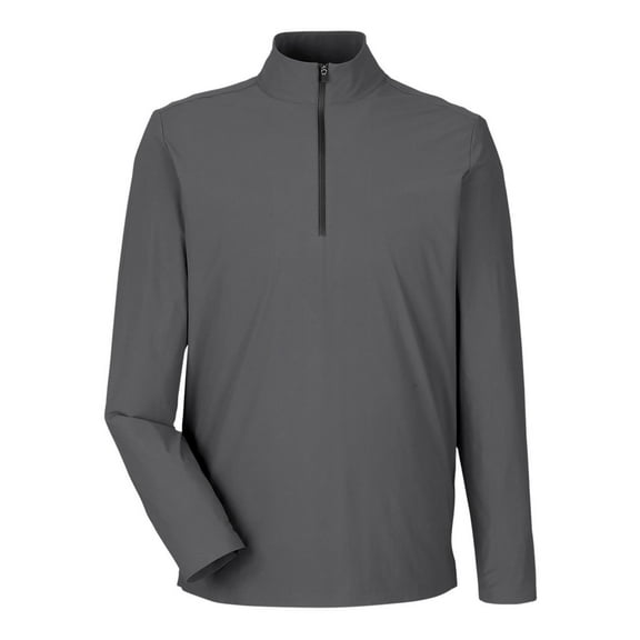 Devon & Jones DG410 Men's CrownLux Performance Windsor Welded Quarter-Zip Pullover-Graphite-4XL
