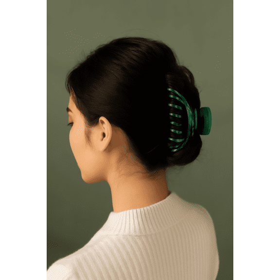 6 Color Hair Clips, 6 Pcs 4 Inches Hair Claw Clips Medium Size, No-Slip Jaw Clips, Hair Clips Medium for Women