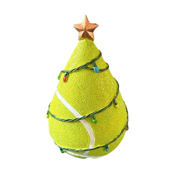 Decoración para árbol de Navidad de tenis de 15 cm