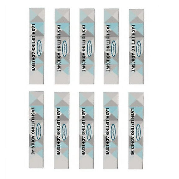 Lomansa Lash Lifting Adhesive (5ml 0.16 oz) Eyelash Perming Rod Fix Glue For Eyelash (10 pcs)