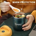 thumbnail image 3 of Stainless Steel Meal Prep Container 24oz, Leakproof Soup Cup with Spoon for Office & Gym Use, 3 of 6