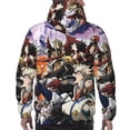 thumbnail image 2 of Animation My Hero Academia Sweatshirt For Mens Fashion Hoodies Pullover Athletic Daily Hoody Hooded Gift, 2 of 5