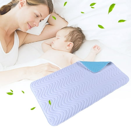 Luxurious Machine Washable Dryable Non-Slip Hypoallergenic Super Waterproof Plush Diaper Changing Pad Liner Perfect On The Changing Table As A Travel Changing Mat For Children Babies