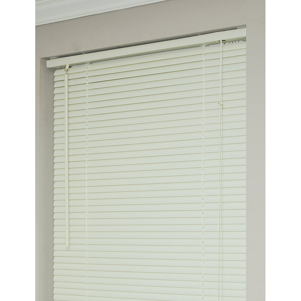 Morning Star 1Inch Mini Blinds, 39 by 64Inch, Alabaster, Extra wide