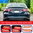 thumbnail image 2 of 2 reflectores LED para Toyota Camry 2018 2019 2020, luz trasera de parachoques, luz de conducción, luz de señal de giro, luz antiniebla trasera, 2 of 5