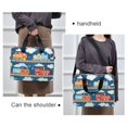 thumbnail image 6 of FORMRS 16" Laptop Sleeve Bag Carrying Case with Handle Travel Shoulder Briefcase, Blue Cute Train Pattern, 6 of 8