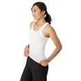 thumbnail image 2 of Hanes Originals Comfywear Women's Rib Tank White M, 2 of 4