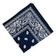 thumbnail image 5 of Bandana de algodón con estampado de cachemira Colcomx Paisley Vaquero Bufanda de la Cabeza de Cuello, 5 of 6
