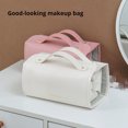 thumbnail image 6 of 4-in-1 Folding Makeup Bag Detachable Portable Large Capacity Travel Storage Case - Roll-Up Cosmetic Organizer with Divided Compartments for Toiletries and Accessories, 6 of 9