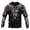 D1-Black843, variant on Puliio Men's Viking Zip Up Hooded Jacket Heavy Fleece Sweatshirt Dark Chain Wolf Graphic Grunge Street Outerwear With Pocket