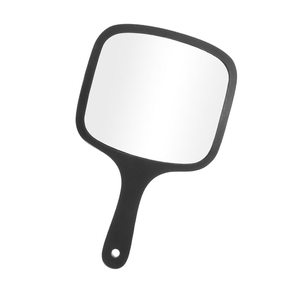 Vocoste Hand Mirror with Handle Handheld Mirror Hand Held Mirror for Men Shaving 6.7" W x 11" Large Black