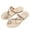 Gold, variant on Summer Saving Clearance! Itsun Women's Slide Sandals Women's Rhinestone Flower Pin-Toe Soft Sole Sandals Minimal Flat Beach Shoes Silver US Size 4.5
