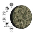 thumbnail image 4 of Yiaed Green Snake Skin Print Tire Wheel Cover, Waterproof Spare Tire Cover Fit for Jeep, Truck,Trailer, RV, SUV, Camper and Most Vehicle-16 inch, 4 of 6