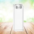 thumbnail image 3 of K9 Crystal Candlestick Cube Candle Holder Home Candle Candlestick Ornament Tealight Holder Romantic Table Decoration (5x8cm), 3 of 5