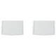 thumbnail image 1 of 2X Escurreplatos de Plastico Bandeja de de Estante de de Cuchilleria de Cocina Grande Y Blanco, 1 of 5