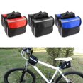 thumbnail image 4 of Bicycle Bag Front Tube Handlebar Waterproof Pouch Holder Phone Bag for MTB, 4 of 7