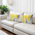 thumbnail image 2 of Yellow Gray White Long Body Pillow Covers, Farmhouse Gradient Abstract Art Soft Throw Pillow Cases with Invisible Zipper, Decorative Pillowcase Pillows Protectors for Sofa Bed Couch 20"x60", 2 of 9