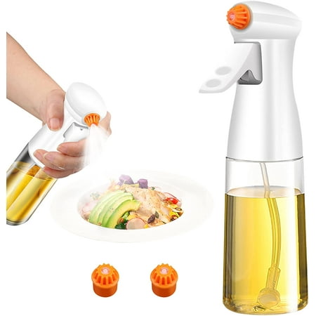 240ml Verre Huile Spray Flacon Cuisson Huile d'olive Friteuse Air Fryer  Pulvérisation Bouteille Pulvérisation Appareil Huile Spray Flacon Barbecue  Grill Tool
