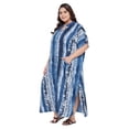 thumbnail image 4 of Oussum Robe Caftans pour Femme Grande Taille Imprimée Longue Maxi à Boutons Robes Caftan, 4 of 7