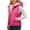 Hot Pink, variant on Tdoqot Toddler Girls Puffer Vest Fleece Lined- Warm Full Zip Midweight Casual Winter Sleeveless Jacket Purple Size 6 T