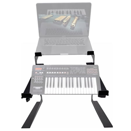 Rockville Dual Shelf Laptop+Controller Stand for Roland A-300 PRO Keyboard price history on PriceWatchPro