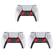 thumbnail image 1 of 2 Uds Tapas Extensoras Agarre Manual Pulgar para Joystick PS4 PS5 () Rojo, 1 of 6