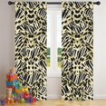 thumbnail image 5 of Blackout Kids Curtains,Zebra and Leopard Print Pattern Childrens Insulated Curtains Set Of 2,Bedroom Essentials,Toddler Room Decor 42"x84", 5 of 5