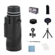 thumbnail image 1 of Telescopio monocular de alta potencia 80 para exteriores, fotografía con teléfono móvil, observación de aves, negro con abrazadera universal y trípode, 1 of 4