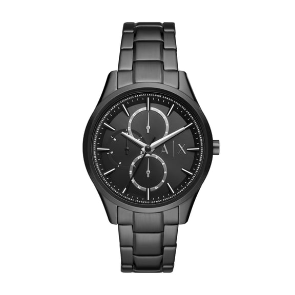 A｜X ARMANI EXCHANGE Men's Multifunction Black Stainless Steel Watch (Model: AX1867)