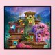 thumbnail image 3 of Cuadros Decorativos Full Cross Stitch Handcraft 11CT Stamped Princess House Costura DIY Ornamento Likrtyny embutido en tela, 3 of 9