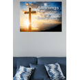 thumbnail image 2 of Scripture Walls All Things Are Possible Cross Mark 9:23 Bible Verse Canvas Christian Wall Art Ready to Hang Unframed, 2 of 10