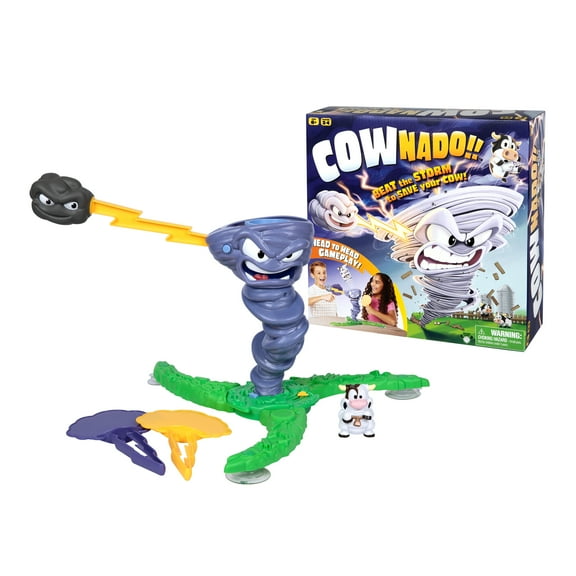 Cownado, Fun & Fast "Moooving" Tetherball-Style Table Game, Family Game, Ages 6 (Walmart Exclusive)